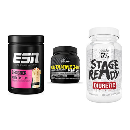 Definitionsphase-Set: ESN Designer + Olimp L-Glutam + 5% Nutrition – alle enthaltenen Artikel