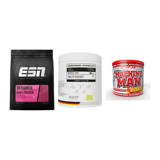 Definitionsphase-Set: ESN Designer + MST Arginine + Activlab – alle enthaltenen Artikel