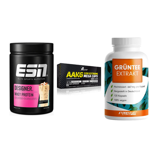 Definitionsphase-Set: ESN Designer + Olimp AAKG + ProFuel Grünte – alle enthaltenen Artikel