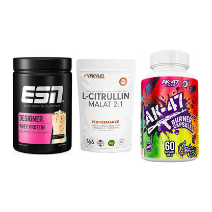 Definitionsphase-Set: ESN Designer + ProFuel L-Citr + AK47 Labs – alle enthaltenen Artikel