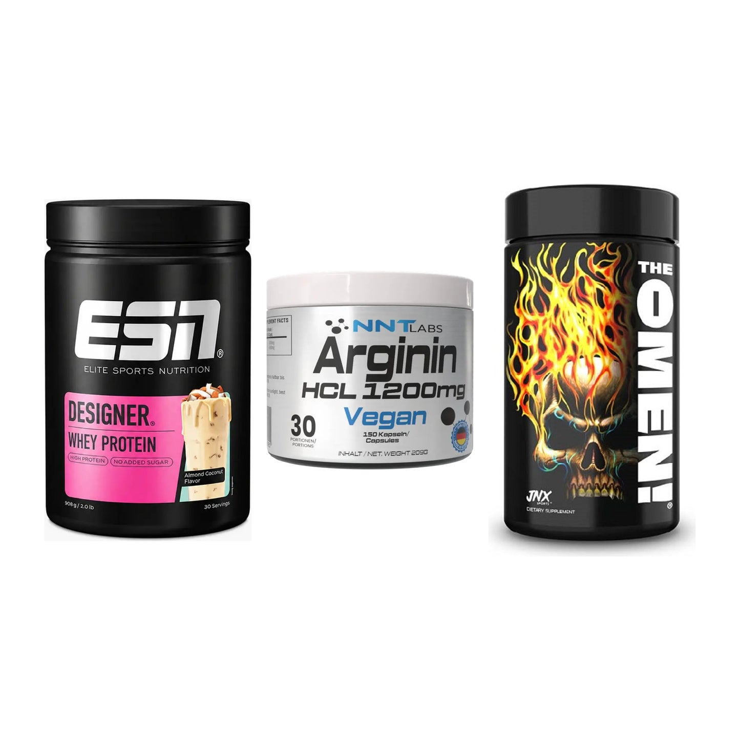 Definitionsphase-Set: ESN Designer + NNT Arginin + JNX Sports – alle enthaltenen Artikel