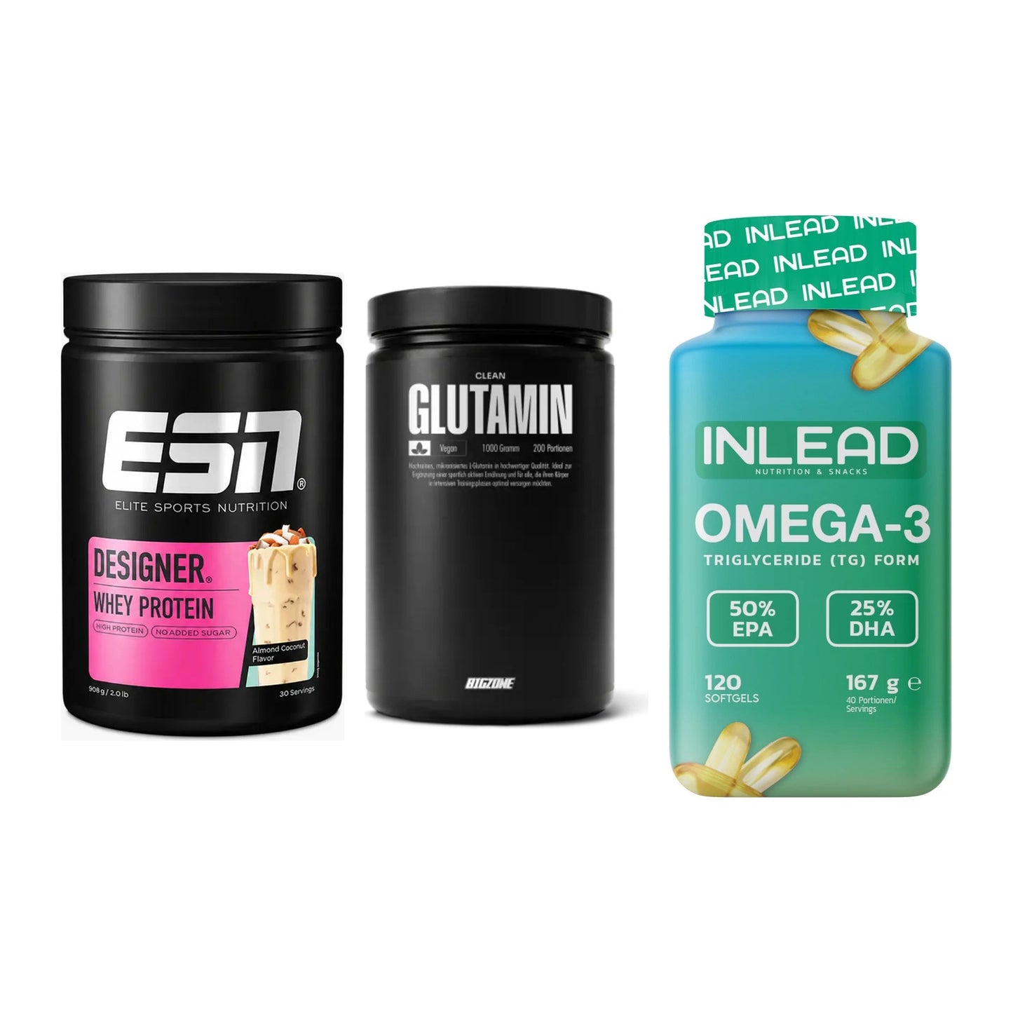 Definitionsphase-Set: ESN Designer + Big Zone + INLEAD Omega-3 – alle enthaltenen Artikel