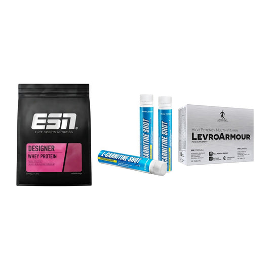 Definitionsphase-Set: ESN Designer + Body Attack + Kevin Levrone – alle enthaltenen Artikel