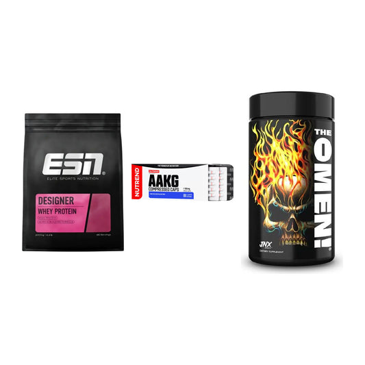 Definitionsphase-Set: ESN Designer + Nutrend AAKG + JNX Sports – alle enthaltenen Artikel