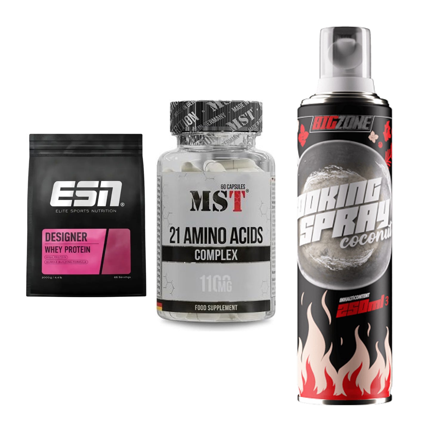 Definitionsphase-Set: ESN Designer + MST 21 Amino + Big Zone – alle enthaltenen Artikel