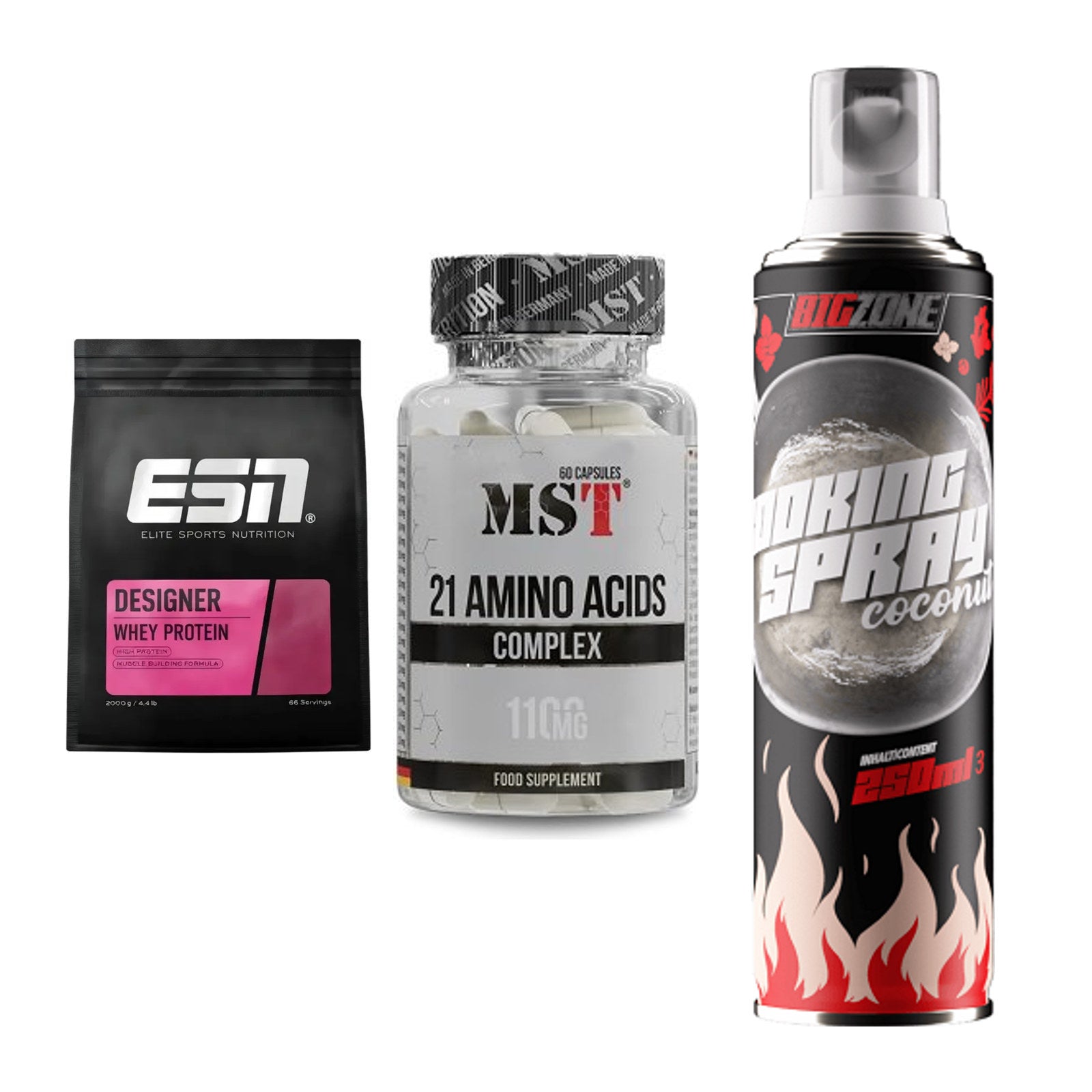 Definitionsphase-Set: ESN Designer + MST 21 Amino + Big Zone – alle enthaltenen Artikel