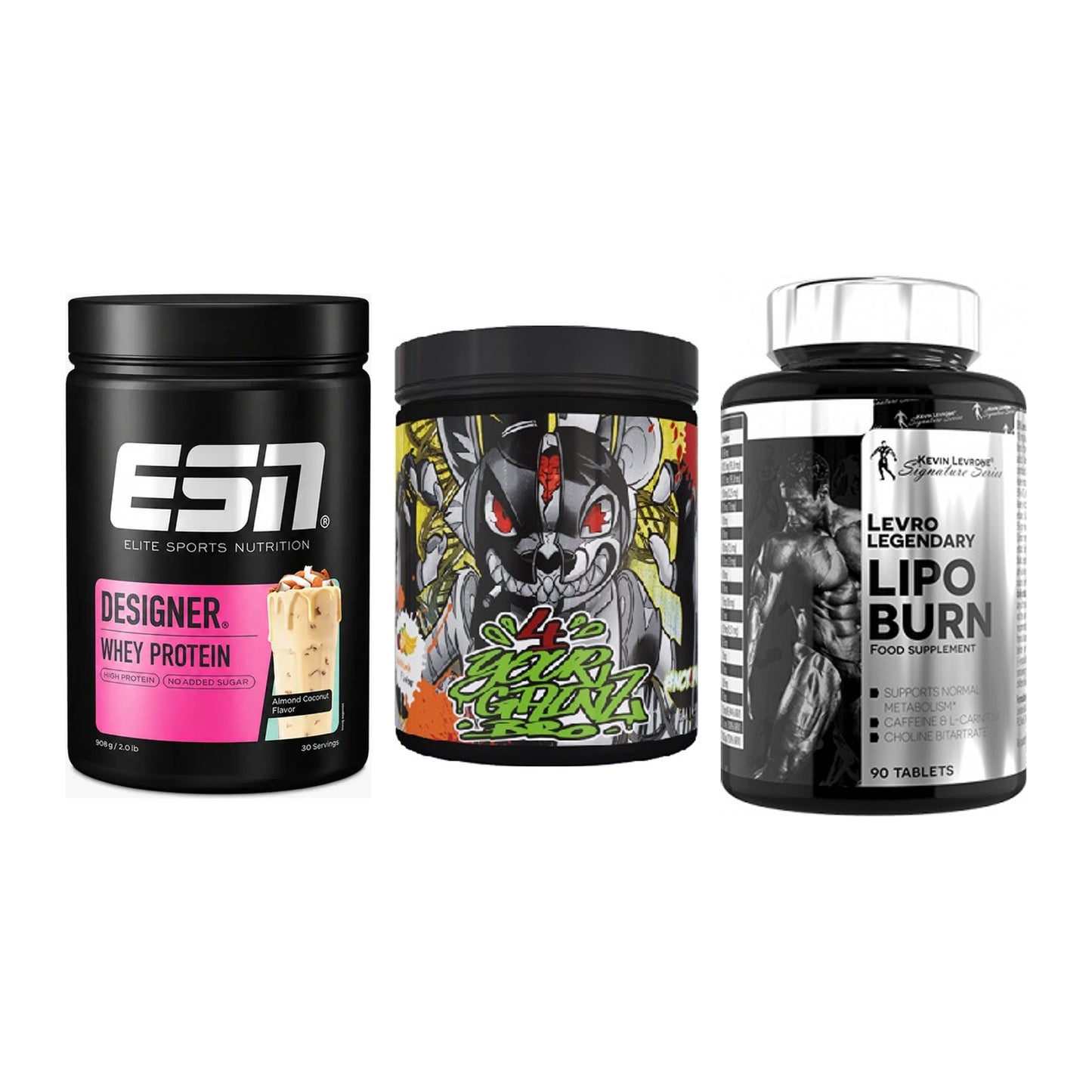 Definitionsphase-Set: ESN Designer + BPS-Pharma + Kevin Levrone – alle enthaltenen Artikel