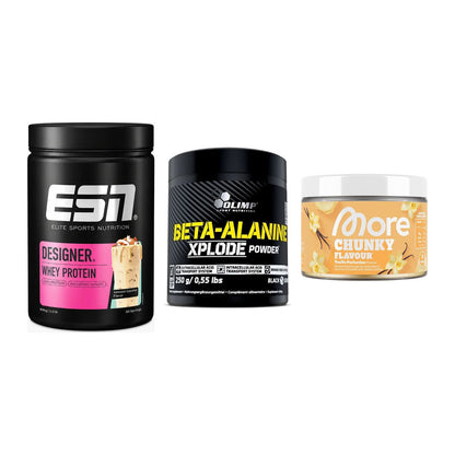 Definitionsphase-Set: ESN Designer + Olimp Beta-Ala + More Nutrition – alle enthaltenen Artikel
