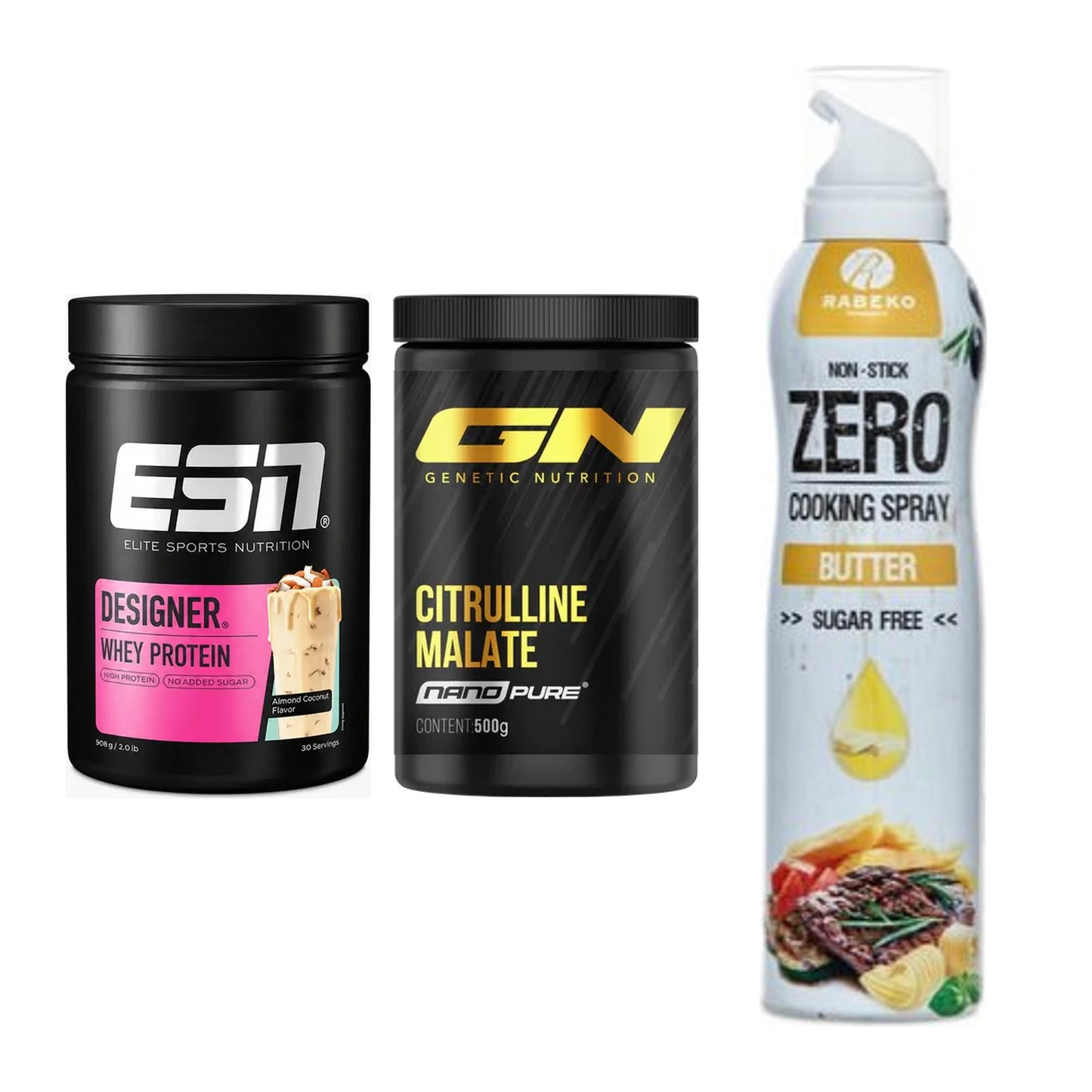 Definitionsphase-Set: ESN Designer + GN Citrulline + Rabeko Zero – alle enthaltenen Artikel