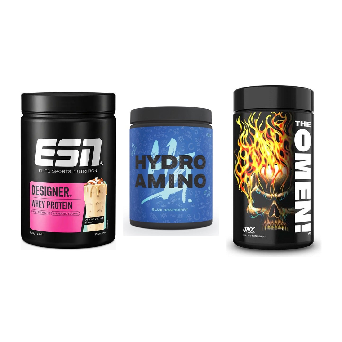 Definitionsphase-Set: ESN Designer + Nanosupps + JNX Sports – alle enthaltenen Artikel