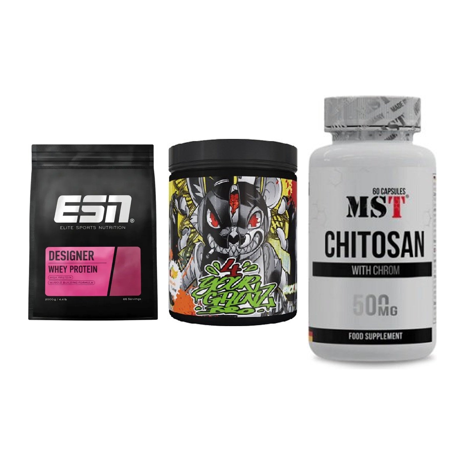 Definitionsphase-Set: ESN Designer + BPS-Pharma + MST Chitosan – alle enthaltenen Artikel