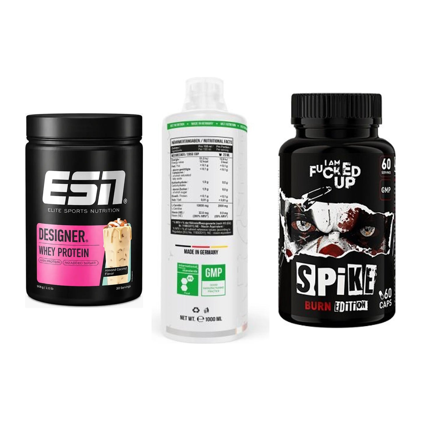 Definitionsphase-Set: ESN Designer + MST L-Carnitin + Swedish Supple – alle enthaltenen Artikel