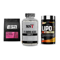 Definitionsphase-Set: ESN Designer + MST 21 Amino + Nutrex Lipo 6 – alle enthaltenen Artikel