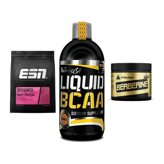 Definitionsphase-Set: ESN Designer + BioTech Liquid + Peak Berberine – alle enthaltenen Artikel