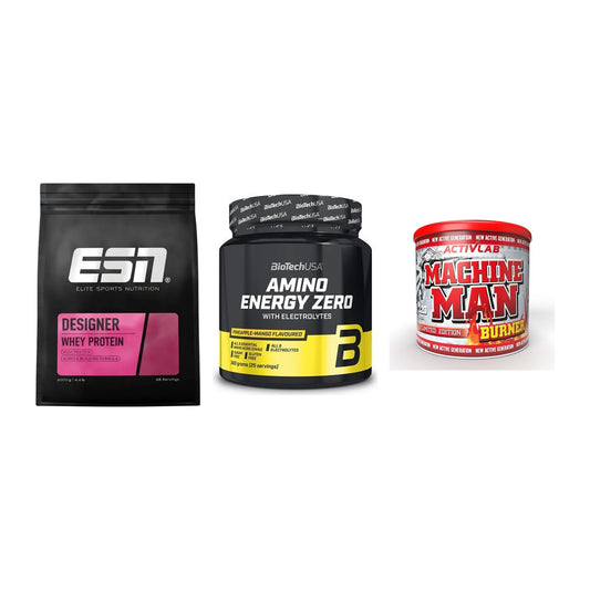 Definitionsphase-Set: ESN Designer + BioTech Amino + Activlab – alle enthaltenen Artikel