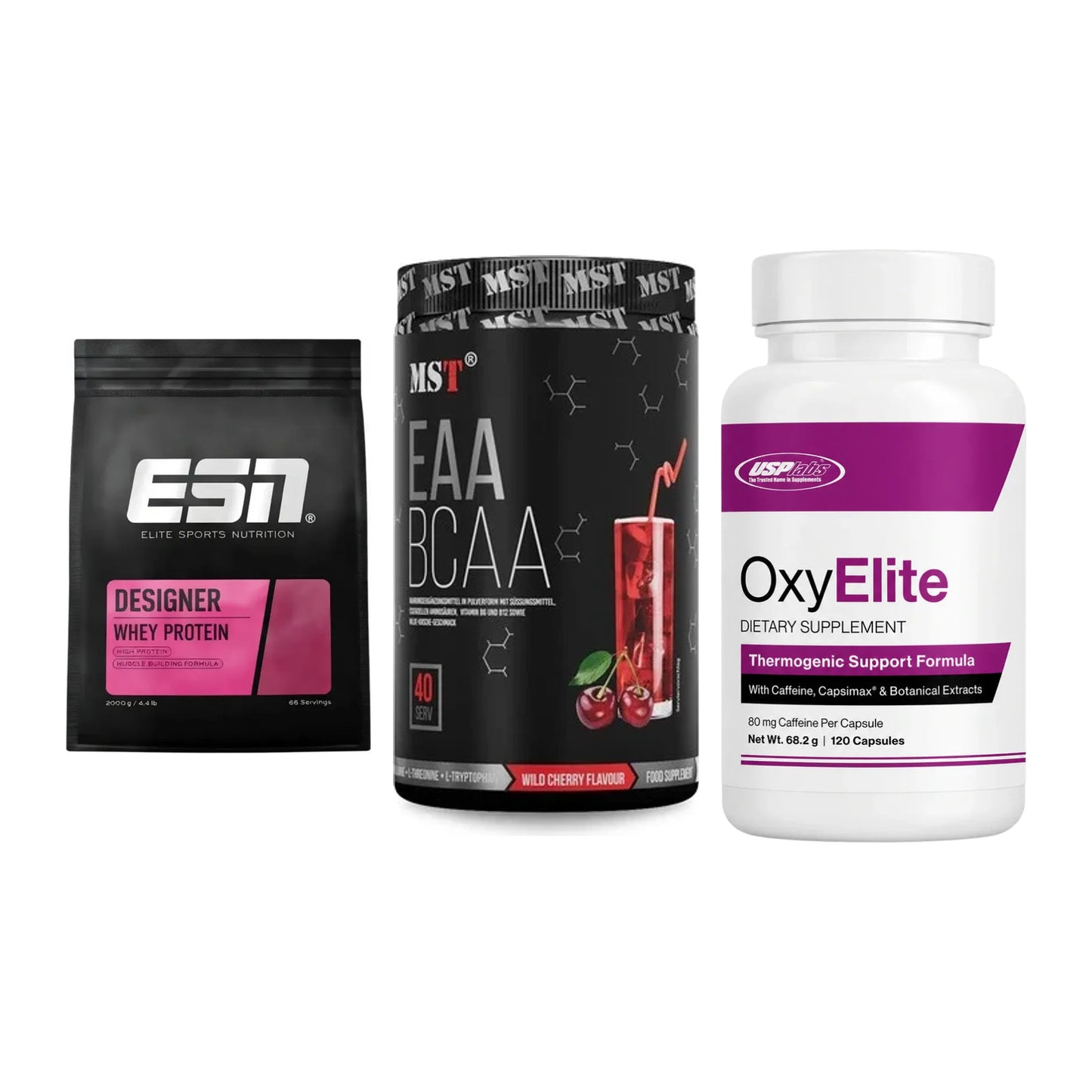 Definitionsphase-Set: ESN Designer + MST EAA & BCAA + USP Labs – alle enthaltenen Artikel