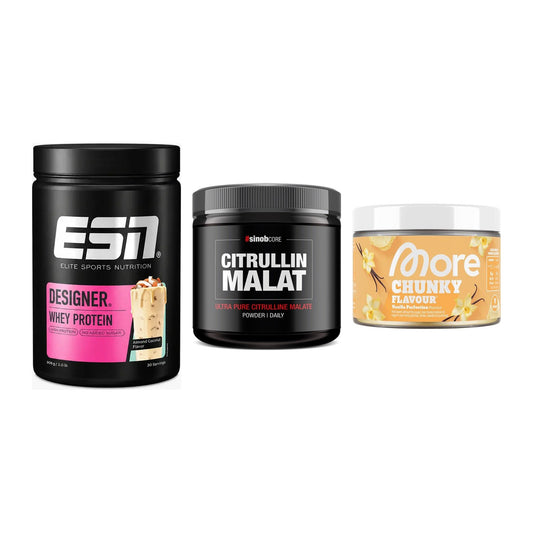 Definitionsphase-Set: ESN Designer + Sinob Core + More Nutrition – alle enthaltenen Artikel
