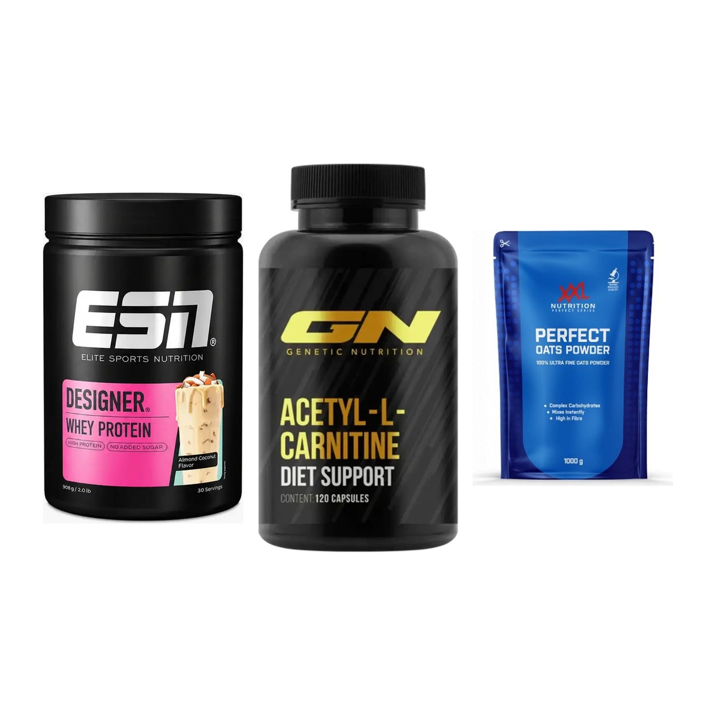 Definitionsphase-Set: ESN Designer + GN Acetyl + XXL Nutrition – alle enthaltenen Artikel