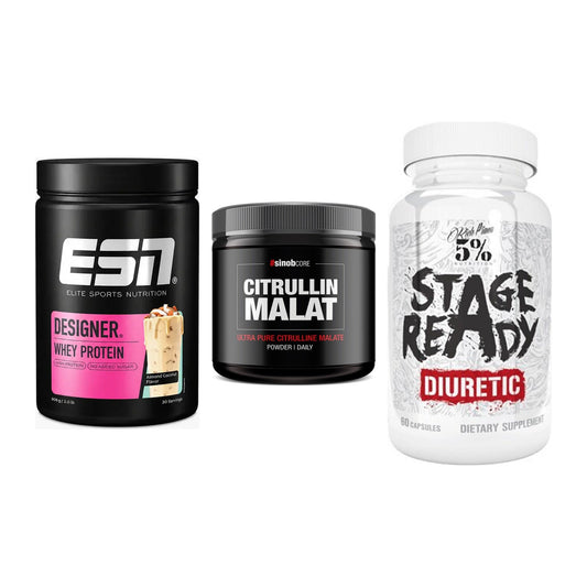 Definitionsphase-Set: ESN Designer + Sinob Core + 5% Nutrition – alle enthaltenen Artikel