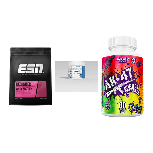 Definitionsphase-Set: ESN Designer + NNT Citrullin + AK47 Labs – alle enthaltenen Artikel