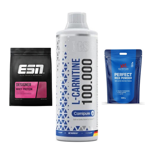 Definitionsphase-Set: ESN Designer + MST L-Carnitin + XXL Nutrition – alle enthaltenen Artikel