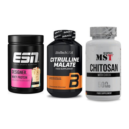 Definitionsphase-Set: ESN Designer + BioTech Citrul + MST Chitosan – alle enthaltenen Artikel