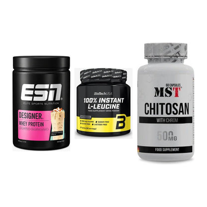 Definitionsphase-Set: ESN Designer + BioTech 100% + MST Chitosan – alle enthaltenen Artikel