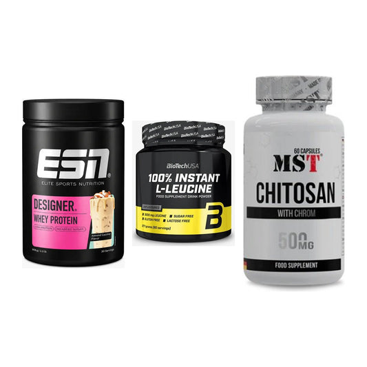 Definitionsphase-Set: ESN Designer + BioTech 100% + MST Chitosan – alle enthaltenen Artikel