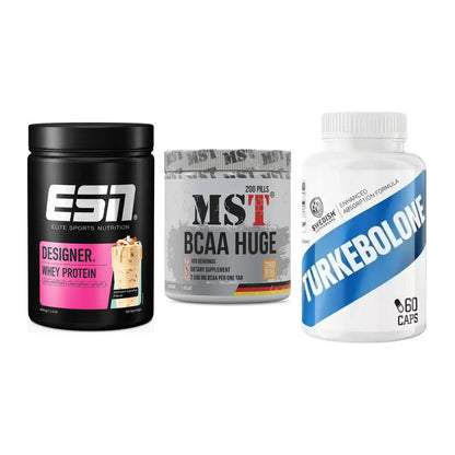 Definitionsphase-Set: ESN Designer + MST BCAA Huge + Swedish Supple – alle enthaltenen Artikel