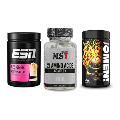 Definitionsphase-Set: ESN Designer + MST 21 Amino + JNX Sports – alle enthaltenen Artikel