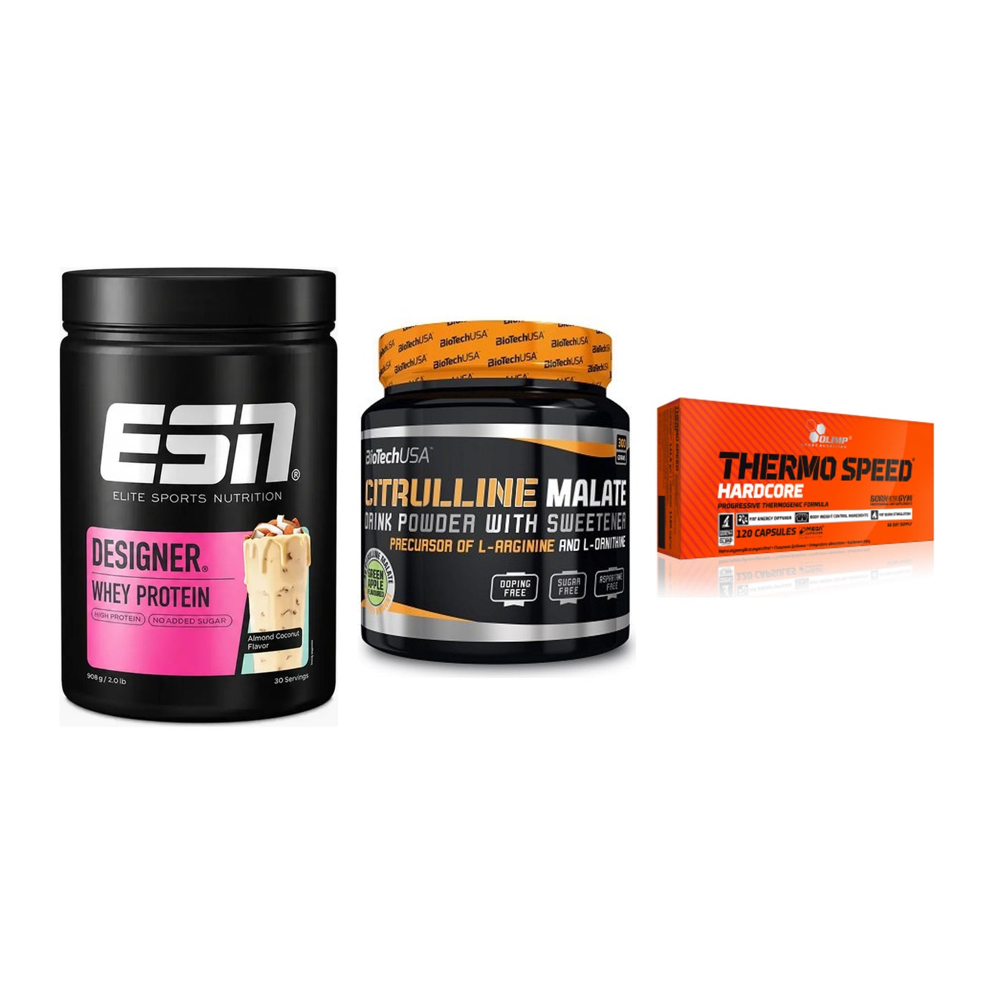 Definitionsphase-Set: ESN Designer + BioTech Citrul + Olimp Thermo – alle enthaltenen Artikel