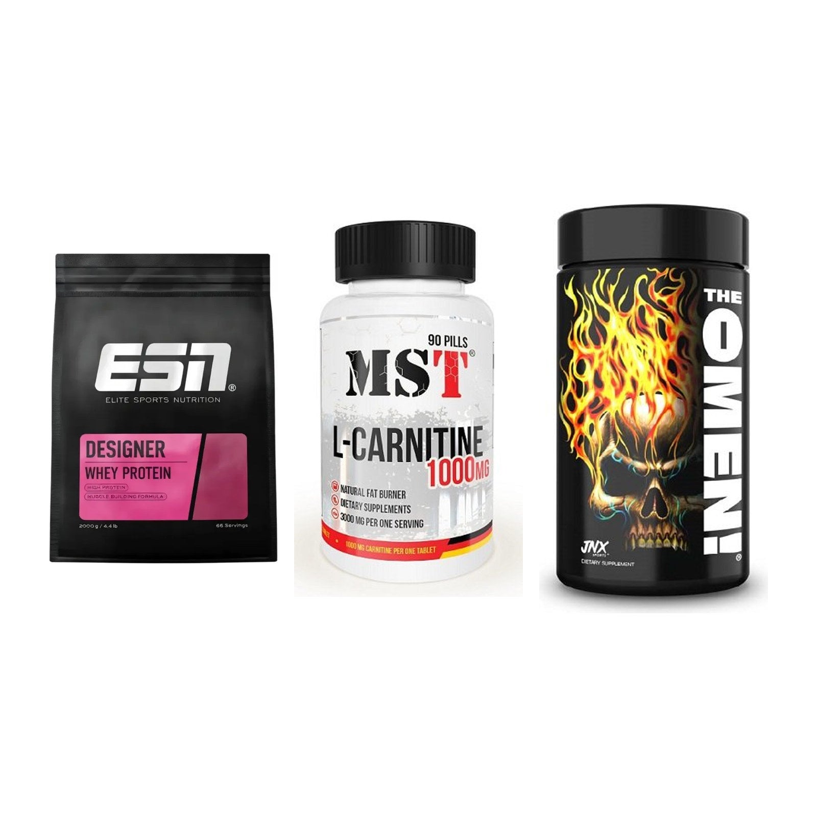 Definitionsphase-Set: ESN Designer + MST L-Carnitin + JNX Sports – alle enthaltenen Artikel