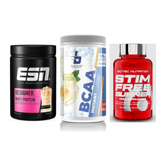 Definitionsphase-Set: ESN Designer + Blackline + Scitec Stim – alle enthaltenen Artikel