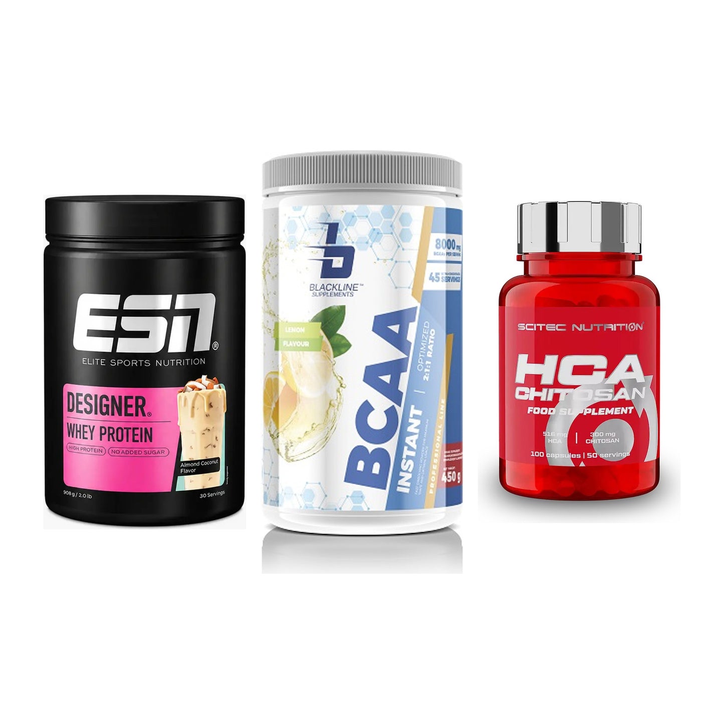 Definitionsphase-Set: ESN Designer + Blackline + Scitec HCA-Chi – alle enthaltenen Artikel