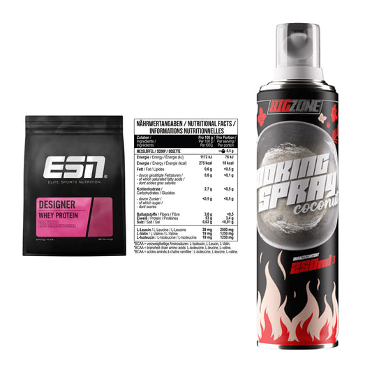 Definitionsphase-Set: ESN Designer + MST BCAA Zero + Big Zone – alle enthaltenen Artikel