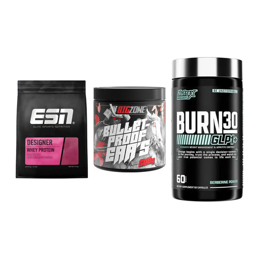 Definitionsphase-Set: ESN Designer + Big Zone + Nutrex Burn 30 – alle enthaltenen Artikel