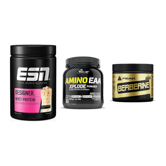 Definitionsphase-Set: ESN Designer + Olimp Amino + Peak Berberine – alle enthaltenen Artikel
