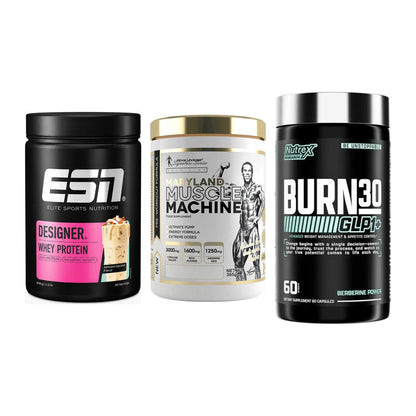 Definitionsphase-Set: ESN Designer + Kevin Levrone + Nutrex Burn 30 – alle enthaltenen Artikel