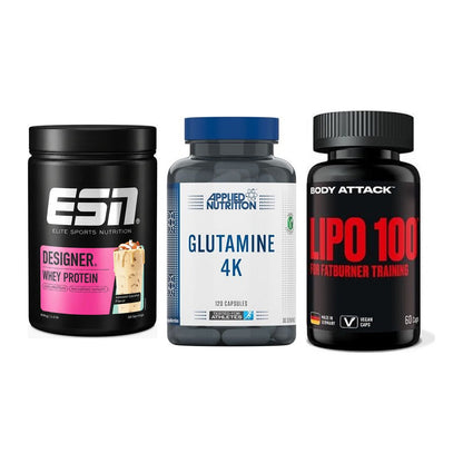 Definitionsphase-Set: ESN Designer + Applied Nutrit + Body Attack – alle enthaltenen Artikel