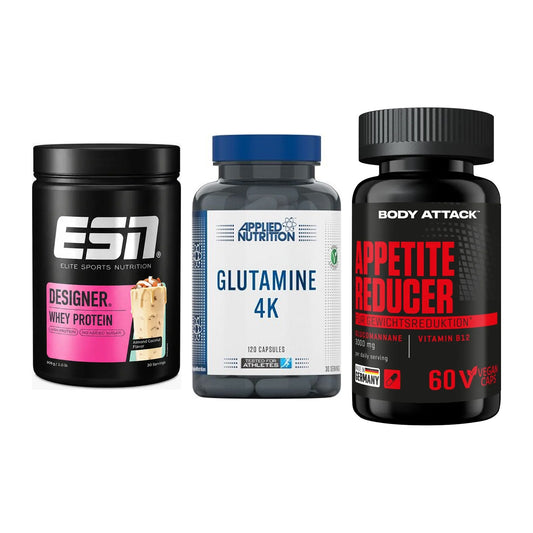 Definitionsphase-Set: ESN Designer + Applied Nutrit + Body Attack – alle enthaltenen Artikel