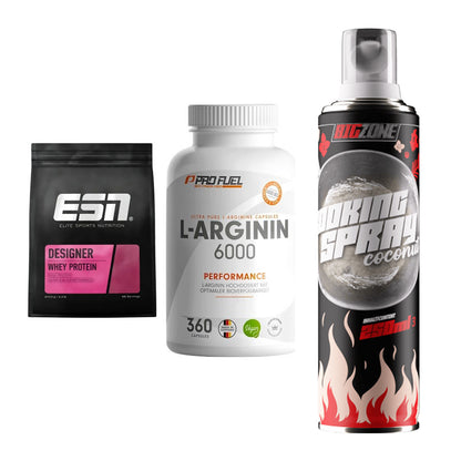 Definitionsphase-Set: ESN Designer + ProFuel L-Argi + Big Zone – alle enthaltenen Artikel