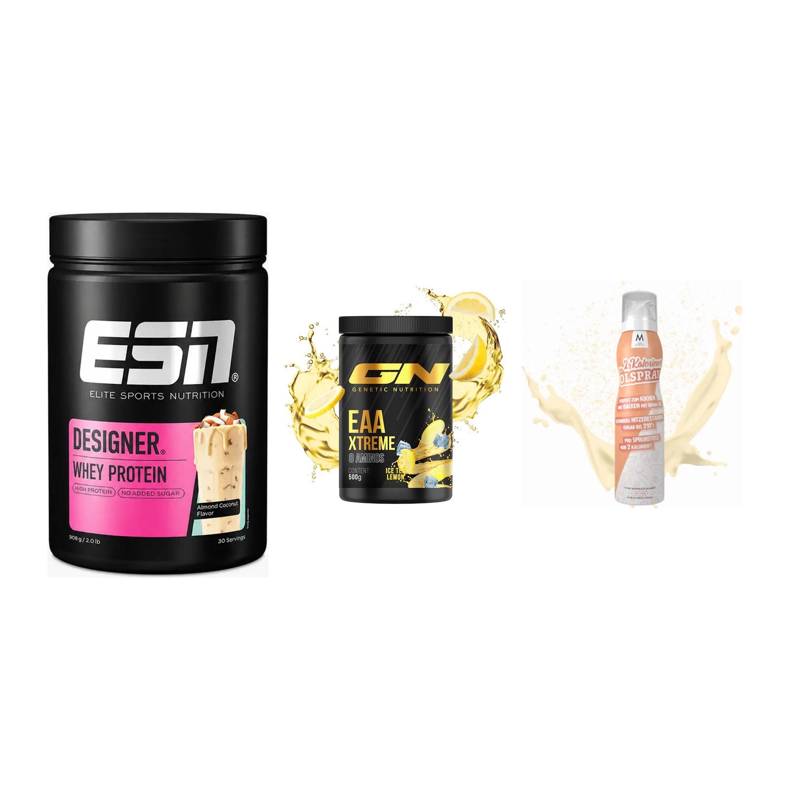 Definitionsphase-Set: ESN Designer + GN EAA Xtreme + More Nutrition – alle enthaltenen Artikel