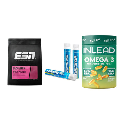 Definitionsphase-Set: ESN Designer + Body Attack + INLEAD Omega-3 – alle enthaltenen Artikel