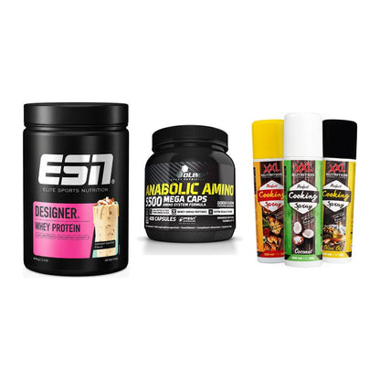 Definitionsphase-Set: ESN Designer + Olimp Anabolic + XXL Nutrition – alle enthaltenen Artikel