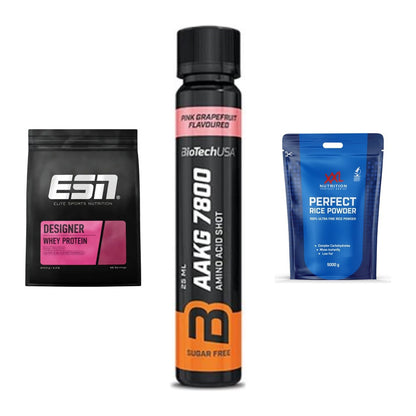 Definitionsphase-Set: ESN Designer + BioTech AAKG + XXL Nutrition – alle enthaltenen Artikel