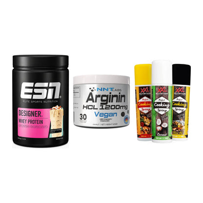 Definitionsphase-Set: ESN Designer + NNT Arginin + XXL Nutrition – alle enthaltenen Artikel