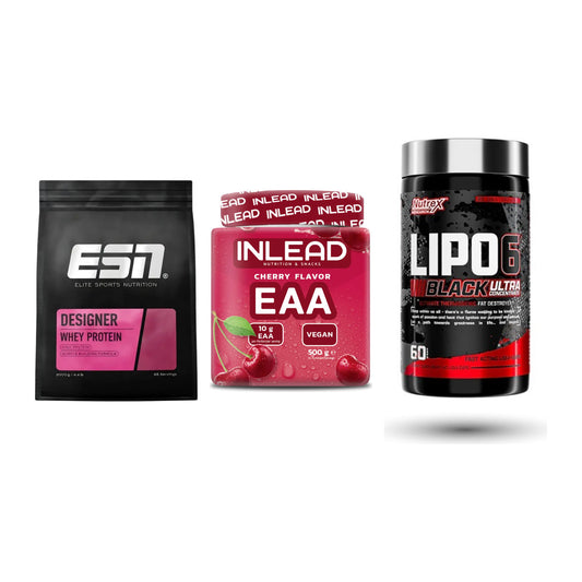 Definitionsphase-Set: ESN Designer + INLEAD EAA + Nutrex Lipo 6 – alle enthaltenen Artikel