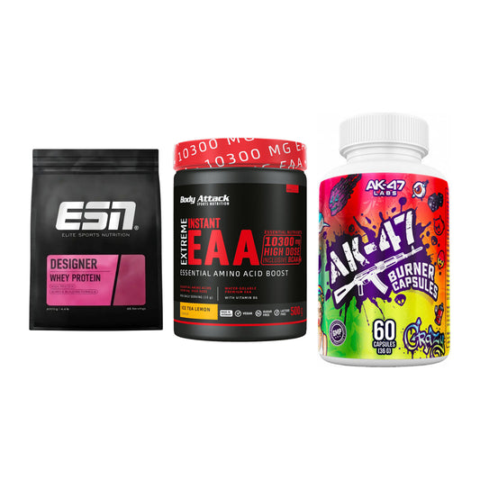 Definitionsphase-Set: ESN Designer + Body Attack + AK47 Labs – alle enthaltenen Artikel