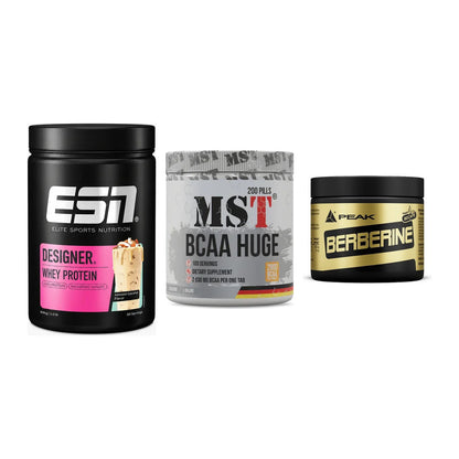 Definitionsphase-Set: ESN Designer + MST BCAA Huge + Peak Berberine – alle enthaltenen Artikel
