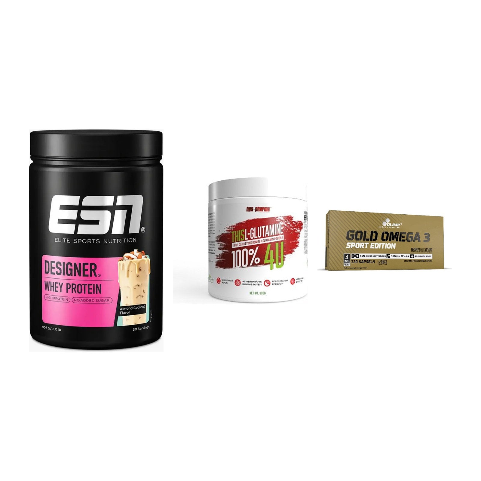 Definitionsphase-Set: ESN Designer + BPS-Pharma + Olimp Omega 3 – alle enthaltenen Artikel